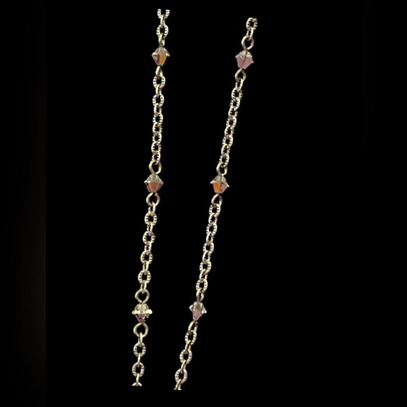 Enchanting Brighton Heart Necklace with Iridescent Crystals - 16โ-18โ - Picture 8 of 12